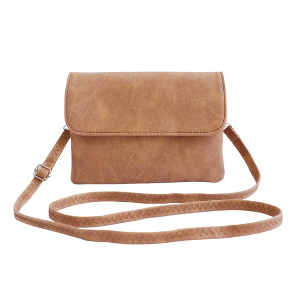 Women's Crossbody Frosted Texture Lightweight Casual Shoulder Bag Purse
