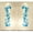 Blue, variant on 3D Rattan Flower Wall Decal (33"H x 9"W) – Removable Stickers for Living Room Bedroom Sofa/TV Background, Creative Home Decor Gift