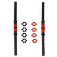 thumbnail image 1 of OULII 1 Set Weightlifting Rod Red PE Fitness Equipment for Home Gym Enthusiasts, 1 of 8