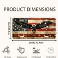 thumbnail image 2 of Patriotic Eagle with Outstretched Wings Front License Plate, Funny Standard Plates Personalized Novelty Decorative For Men/Women/Boys/Girls Car 6×12 Inch, 2 of 7