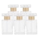 thumbnail image 1 of Paquete de 5 17ml / 1oz Botella de perfume recargable transparente Botella de atomizador de perfume de vidrio vacía cuadrada portátil Botella de aceite esencial ANGGREK Otros, 1 of 8