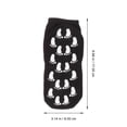 thumbnail image 2 of unbranded 5 Pares Calcetines Pilates Con Agarre Para Mujer En Colores Surtidos Material Cómodo, 2 of 6