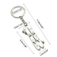 thumbnail image 3 of Winter Sports Ski Keychain Snowboard Keychain Games Small Gift, 3 of 9