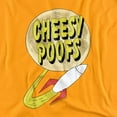 thumbnail image 2 of South Park Cheesy Poofs Unisex Adult T-Shirt, Gold, 4X-Large, 2 of 6
