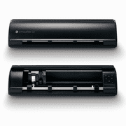 Angle View: Silhouette CAMEO5α (Alpha) 12" Smart Cutting Machine - Matte Black