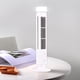 thumbnail image 4 of Ventilador de torre, ventilador sin aspas, acondicionador vertical: ventilador de torre LED blanco con luz, diseño de torre miniatura, 4 of 6
