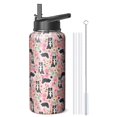 thumbnail image 4 of Cute Puppy Pattern Stainless Steel Water Bottle - Wide Mouth Design with Sweat-Free Surface & 360° Seal Ring for All-Day Temperature Retention (BPA/Odor Free), 4 of 6