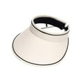 thumbnail image 2 of Summer Sun Visor Hat Beach Cap Comfortable to Wear Fashionable  Beige, 2 of 7