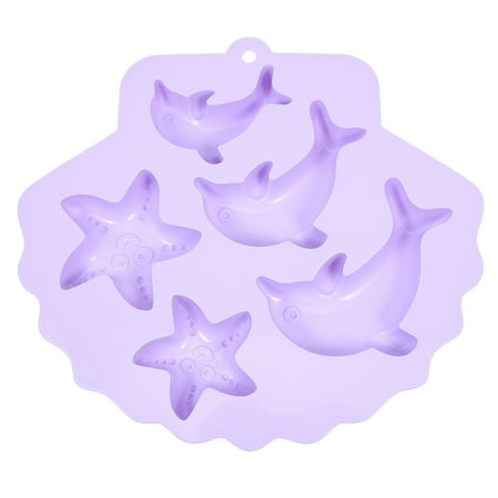 

Silicone Chocolate DIY Mold Sea Animals Cake Mold Dessert Baking Shape