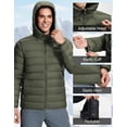 thumbnail image 6 of Men Down Puffer Jacket Pioneer Camp 650 Fill Packable Hooded, 6 of 6