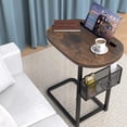 thumbnail image 1 of Mesa auxiliar de sofá alentar con tablero grande ajustable en altura, 1 of 6