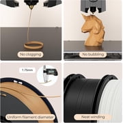 Creality Soleyin Ultra PLA Filament 1 75mm; Matte White; 1kg; High Speed 300mm s; Plus Minus 0 02mm Accuracy; Quick Cooling; for Ender K1; K1C; K2 Pro Plus; 3301010512 - 1 Unit Per Pack