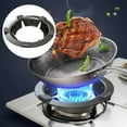 thumbnail image 2 of GUOOL Cast Iron Gas Windproof Disk Saving Cover Wind Bracket Hobs , Pot Holder 2, 2 of 9