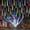 Multicolour-a, variant on Rain Lights, Meteor Lights,Meteor rain Lights 30cm 10 Tube 360LED Solar rain Lights with for Christmas Parties Wedding Christmas Tree