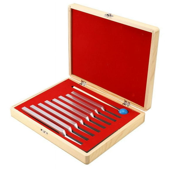 8Pcs/Set Aluminum Tuning Fork Healing Sound Vibration Therapy 256Hz 288Hz 320Hz 341Hz 384Hz 426Hz 480Hz 512Hz,8 * Tuning Fork 1 * Mallet 1 * Wood Box,silver