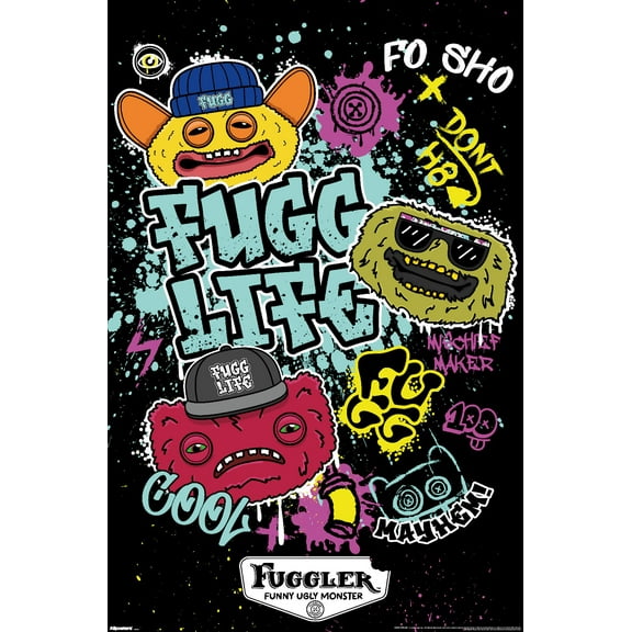 Fuggler - Fugg Life Wall Poster, 22.375" x 34"