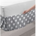 thumbnail image 2 of Ambesonne Modern Multi-color Wrap Around Microfiber Bed Skirt, Queen, 2 of 2