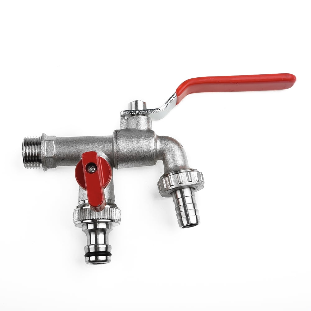 Garden Watering Tool Tap Faucet with Ball Valve and 1/2inch Connection