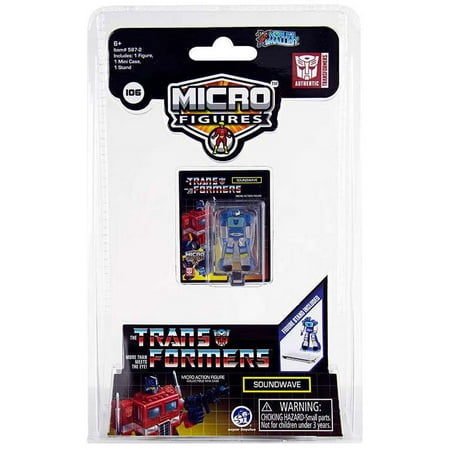 World's Smallest Transformers Series 2 Soundwave Micro Figure