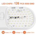thumbnail image 4 of Liwarace RV Ceiling Light Fixture RV Interior Lighting for Boat Trailer Camper, 12V, 4 of 11
