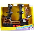 thumbnail image 1 of Navire Pirate Imaginext Noir et Rouge à 2 Chiffres, 1 of 4