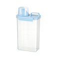 thumbnail image 1 of Transparent Fresh Keeping Storage Container Leakproof Canister Home Storage Jars blue cover, 1 of 9