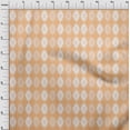 thumbnail image 4 of oneOone Georgette Viscose Light Peach Fabric Argyle Sewing Fabric By The Yard Printed Diy Clothing Sewing Supplies 42 Inch Wide, 4 of 4