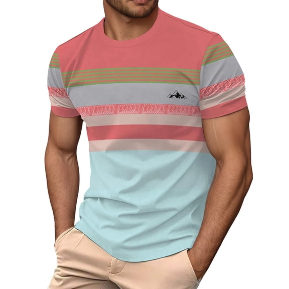 CONZONE Mens Tshirts Short Sleeve T-Shirts for Men Crew Neck Graphic Casual Summer Tee Tops