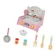 thumbnail image 5 of Juego de cocina infantil realista, ideal como regalo de cumpleaños o para simular una cocina de jardín de infancia. Conjunto rosa A, 5 of 9