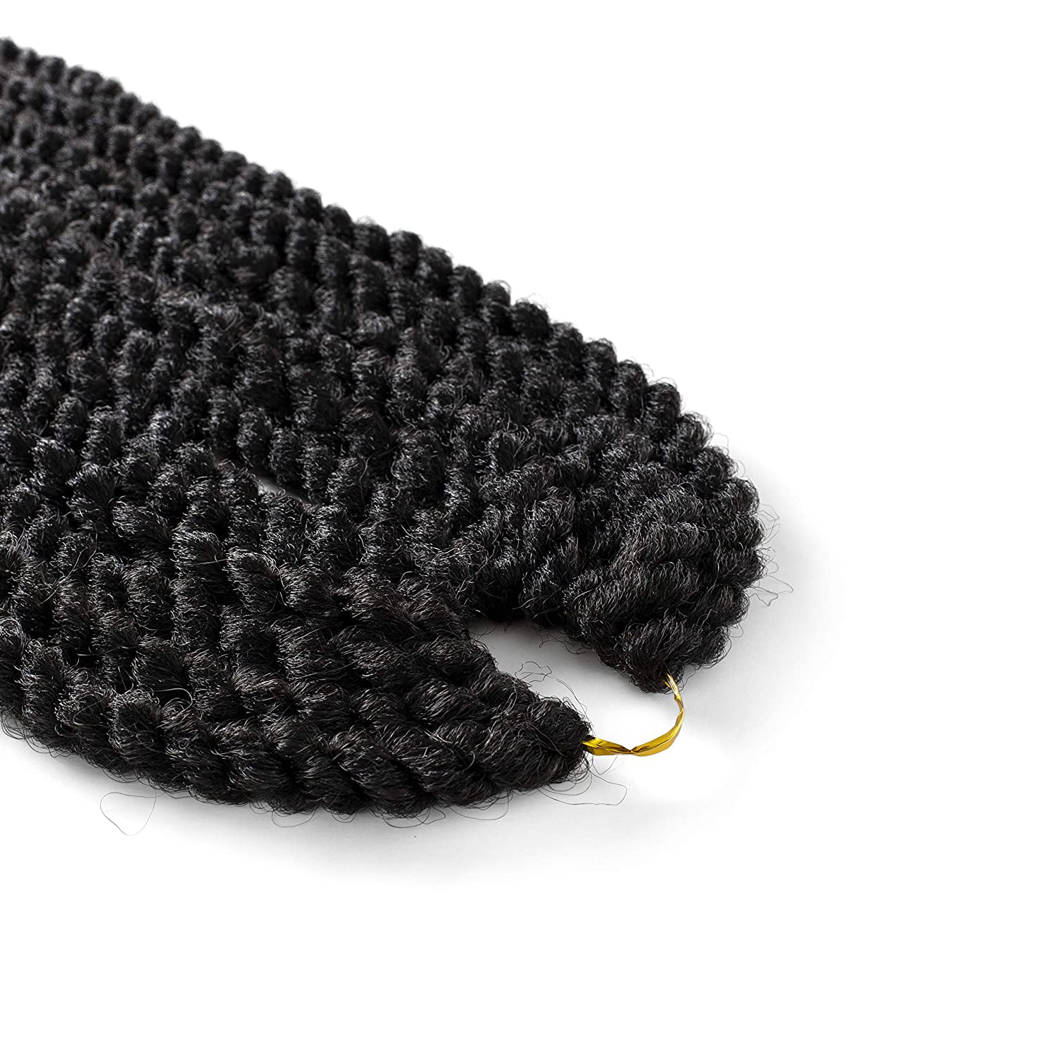 Dingxiu (6 Packs18 inch) Havana Mambo Twist Crochet Hair Braids Senegalese  Twist Crochet Braiding Hair (18 1B)