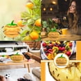 thumbnail image 4 of Trampa colgante para moscas de la fruta Yuarrent Halloween desmontable naranja, 4 of 6