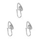thumbnail image 1 of Qarigey Anillo para la nariz Anillos circulares en Cruce Clip personal Moda Cuerpo que combina con todo para regalo Ocio Casual Type1 NO1, 1 of 6