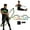 Travel Bow, Green, Base Bundle, variant on Travel Gorilla Bow Portable Home Gym System, Strength Training Equipment 100 Plus Quality Workouts, All in One Exercise Equipment for Travel, Home Gym & Outdoor Workouts