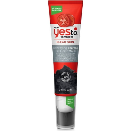 Yes To Tomatoes Detoxifying Charcoal Peel Off Mask Charcoal Face Mask 2