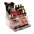 thumbnail image 2 of ZHIAI Organizador de cosméticos apilable con cajones, accesorios de productos cosméticos fáciles de organizar Adecuado para organización y almacenamiento de tocador, inodoro, baño y dormitorio, 2 of 5