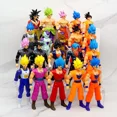 thumbnail image 1 of Figuras de acción de Dragon Ball Z para niños, muñecos móviles de Super Saiyan, Son Goku, Vegeta, 5 piezas, 1 of 5