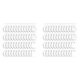 thumbnail image 1 of 360 Piezas de Llaveros de SublimacióN una Granel, Espacios en Decorativos de SublimacióN por Transferencia de de Doble Cara, Adecuados para Bricolaje A, 1 of 5