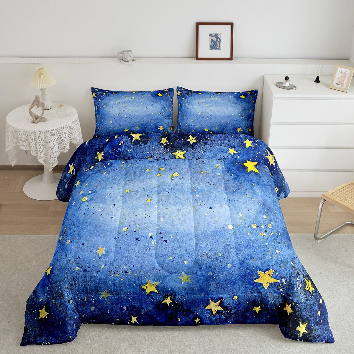 Blue girl comforter sets hotsell
