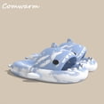 thumbnail image 2 of Comwarm 2023 Shark Slippers For Women Men Fashion Slippers Home Couple Thick Soled Non-slip Sandals Outdoor Flip Flops Slides, 2 of 4
