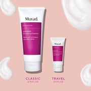 Murad AHA/BHA Exfoliating Cleanser - Triple-Action Cleansing Exfoliator with Salicylic, Lactic, Glycolic Acids - Creamy Face Wash Removes Dull, Dry Skin for Smoother, Softer Skin (2 Fl Oz)