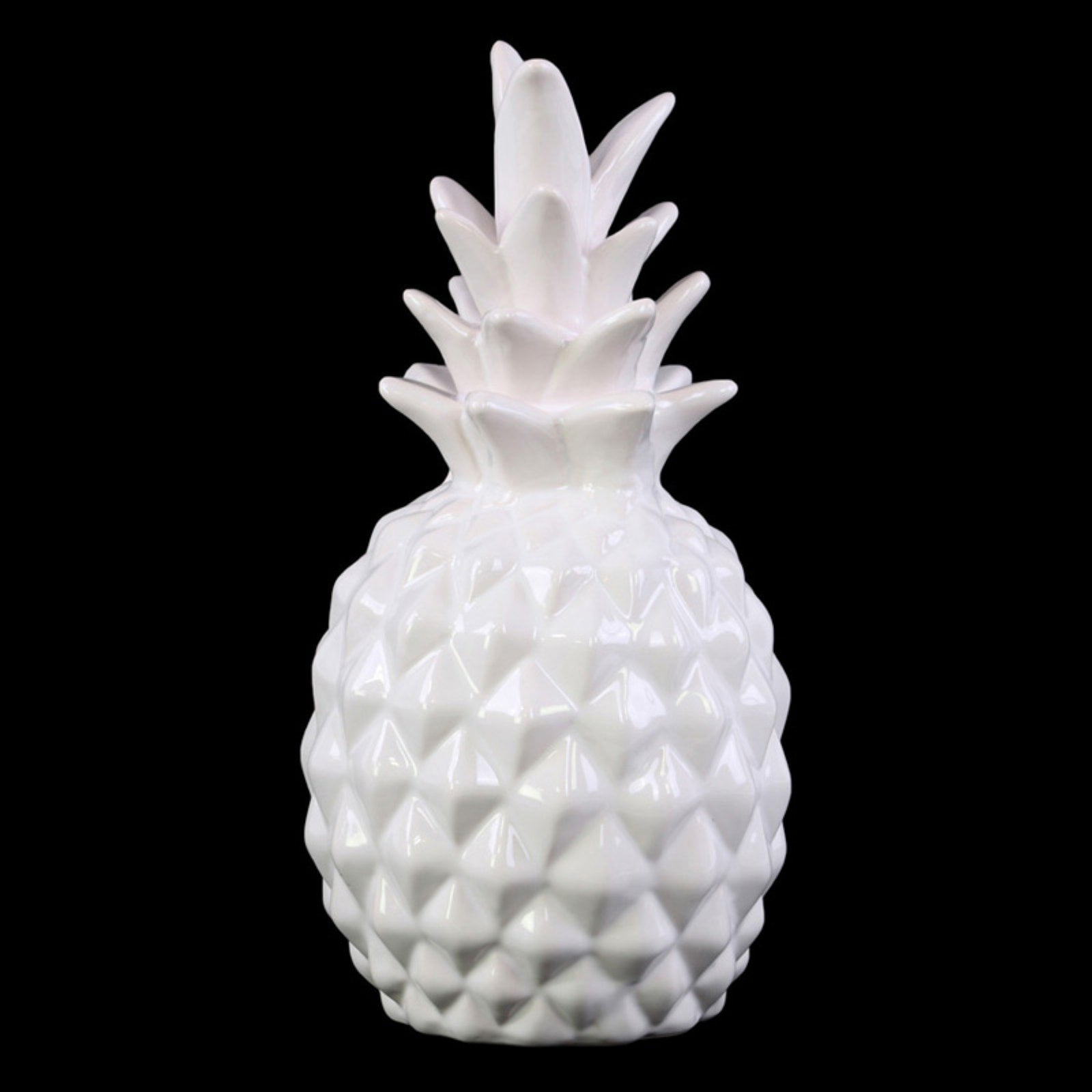 Urban Trends Collection Ceramic Pineapple Decor Figurine Gloss
