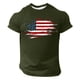 thumbnail image 4 of Camisetas de Manga Larga para Hombres Moda Casual Impresión Sólida Cuello Redondo Camisetas, Camisetas de Algodón de Poliéster Blusa, 4 of 5