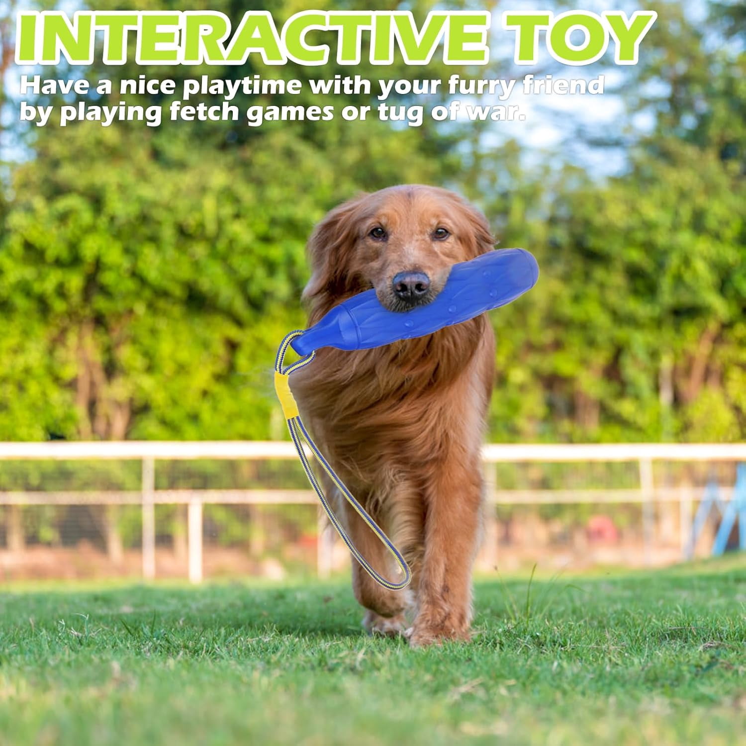Dog Floating Toys for Water Fetch Retrieving, Interactive Pool Toys Dog Bumper Hunting Stick Training Dummy Tool, Summer Enrichment Essentials Outdoor, Not for Aggressive Breeds 2 Pack