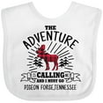 thumbnail image 3 of Inktastic Pigeon Forge Tennessee The Adventure is Calling and I Must Go Boys or Girls Baby Bib, 3 of 4