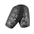 thumbnail image 3 of Mini fútbol Shin Guards Guardias de fútbol Ligero de los guardias de fútbol Xs negro, 3 of 8