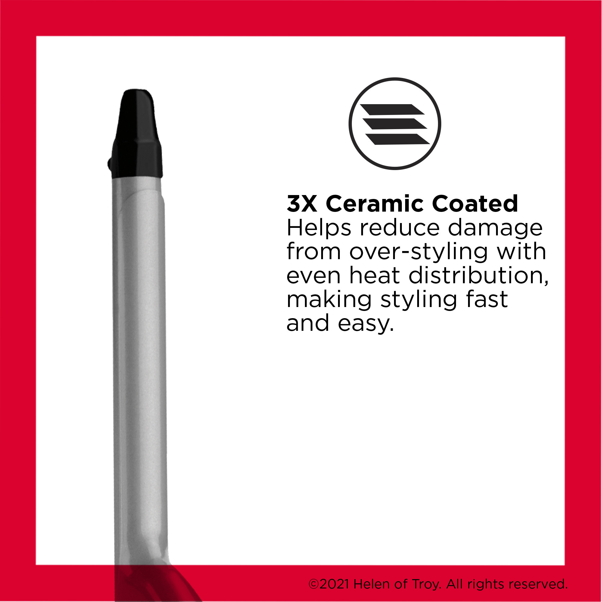 Revlon Perfect Heat 1/2" Triple Ceramic Curling Iron photo 2