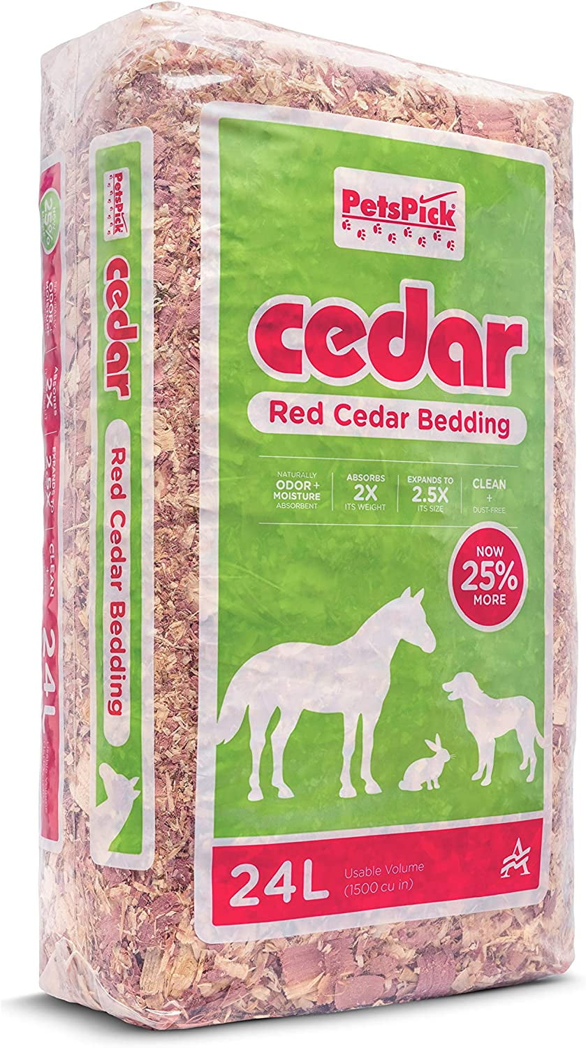 Pets Pick Red Cedar Bedding, Horse, Dog & Rabbit, 20 L Bag