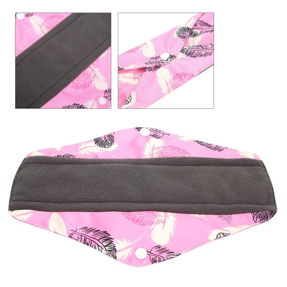 TOALLAS Sanitarias de Tela, Tela Súper Suave Reutilizables Almohadillas Sanitarias Reutilizables Lavables para Mujeres
