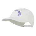 thumbnail image 2 of Hawaii State Map Embroidered Washed Cap - White OSFM, 2 of 5