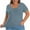 Light Blue Womens Plus Size Tops with Built-In-Bra Clearance, variant on BSDJILFG Plus Size Lounge Top with Built-In-Bras L-5XL,Comfort Fit Wire-Free Pajama Top with Soft Cups,Summer Casual Short Sleeve Crewneck Oversized Sleep T-Shirts
